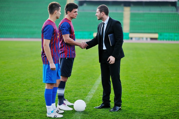 Beratung für Fußballspieler